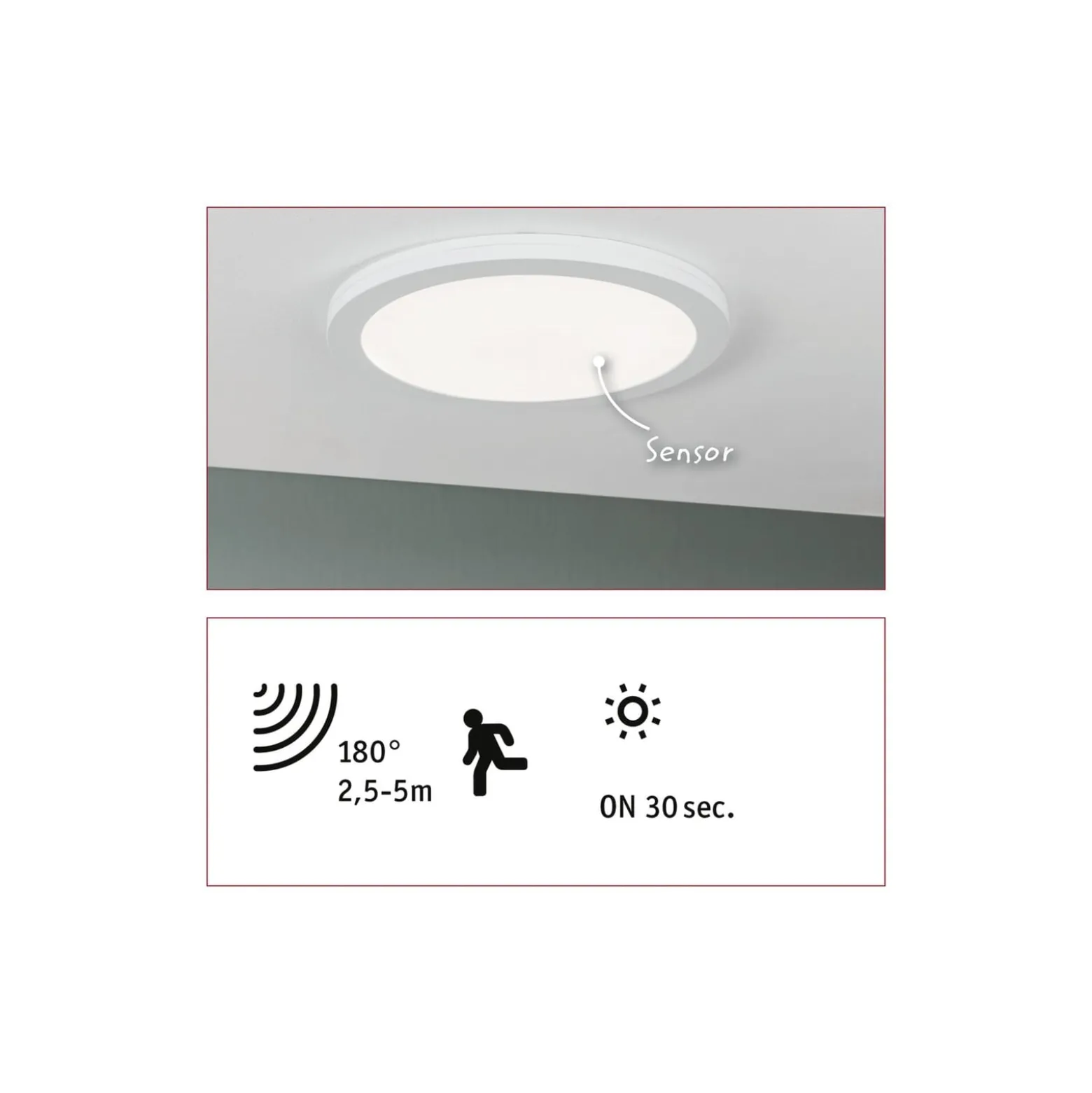 Paulmann Cover it LED-Einbaupanel 4.000 K 33 cm