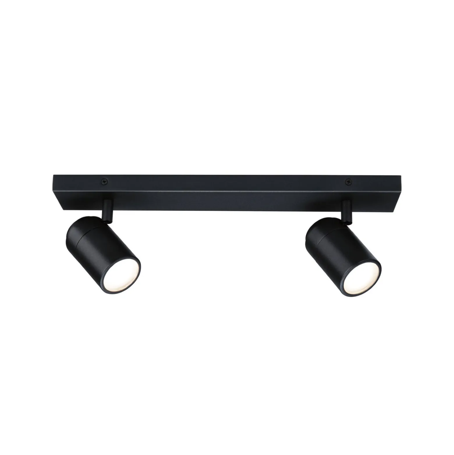 Paulmann Deckenstrahler Zyli schwarz Länge 40 cm 2-flg. IP44