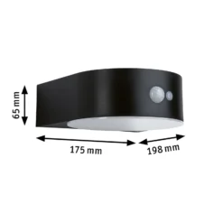 Paulmann Eileen Solar-Außenwandleuchte mit Sensor