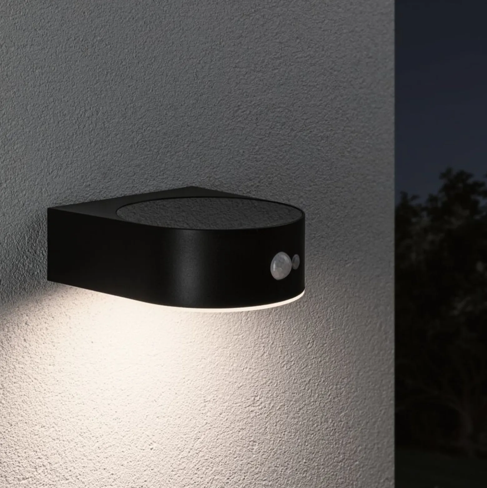Paulmann Eileen Solar-LED-Außenwandlampe Sensor