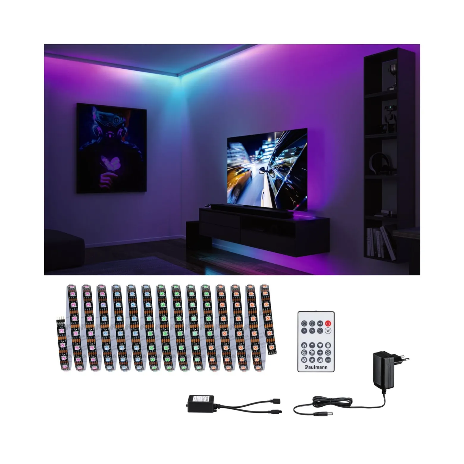 Paulmann EntertainLED LED-Strip, RGB, Set, 5m