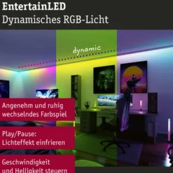 Paulmann EntertainLED LED-Strip, RGB, Set, 1,5m