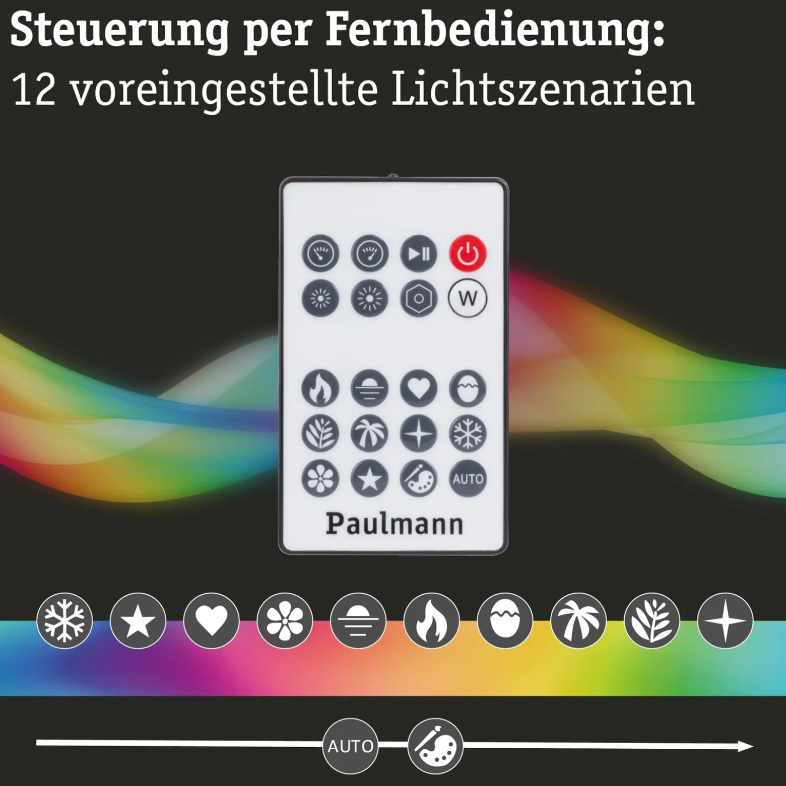 Paulmann EntertainLED Lightbar, RGB, 60cm, 2er-Set