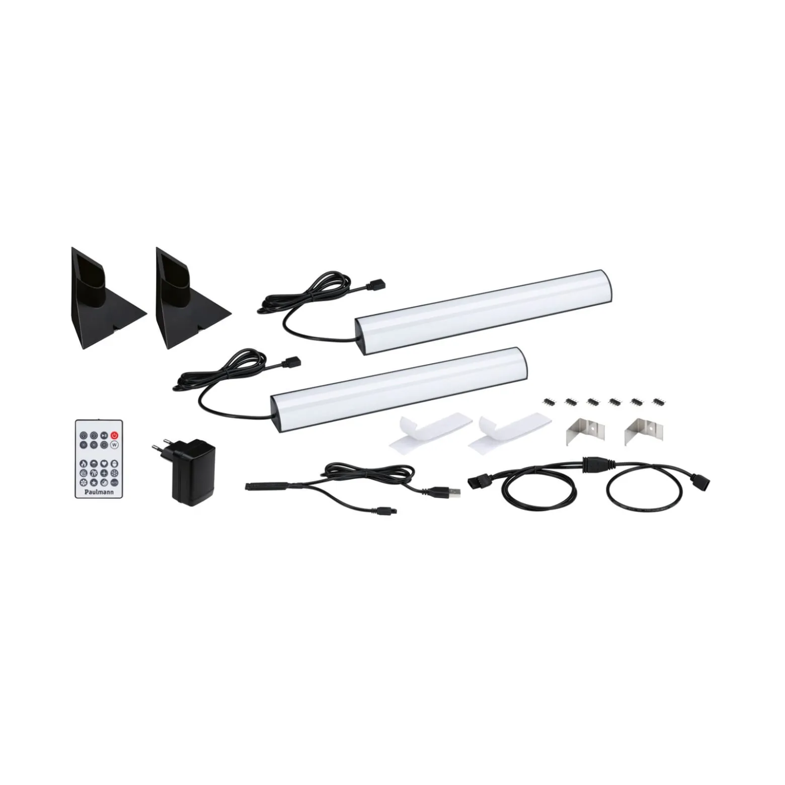 Paulmann 2er-Set EntertainLED Lightbar Dynamic RGB 30cm Fuß