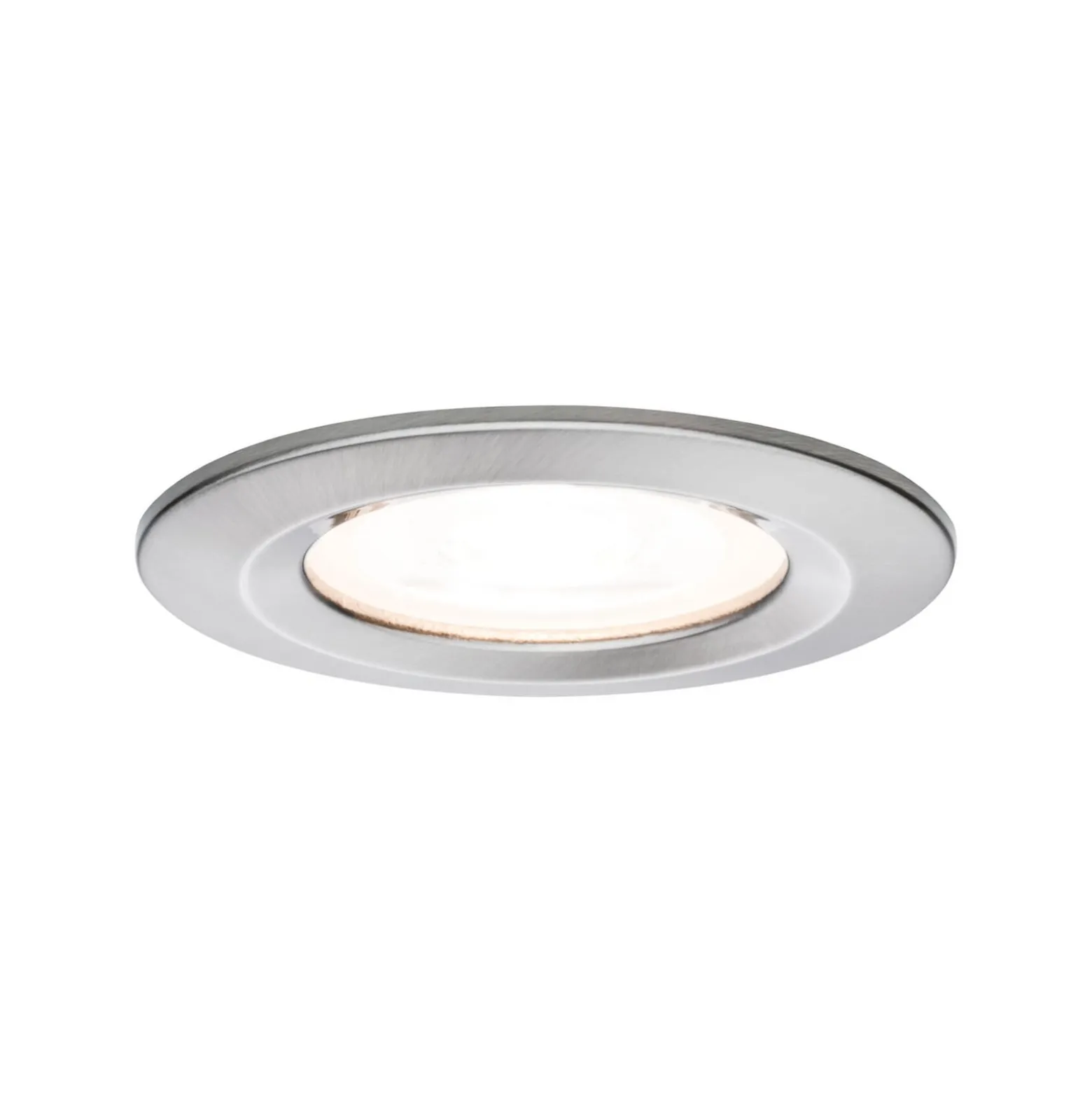 Paulmann 3er Spot Nova rund starr Eisen IP44 GU10 2.700K
