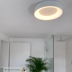 Paulmann HomeSpa Casca LED-Deckenlampe Ø 40cm weiß