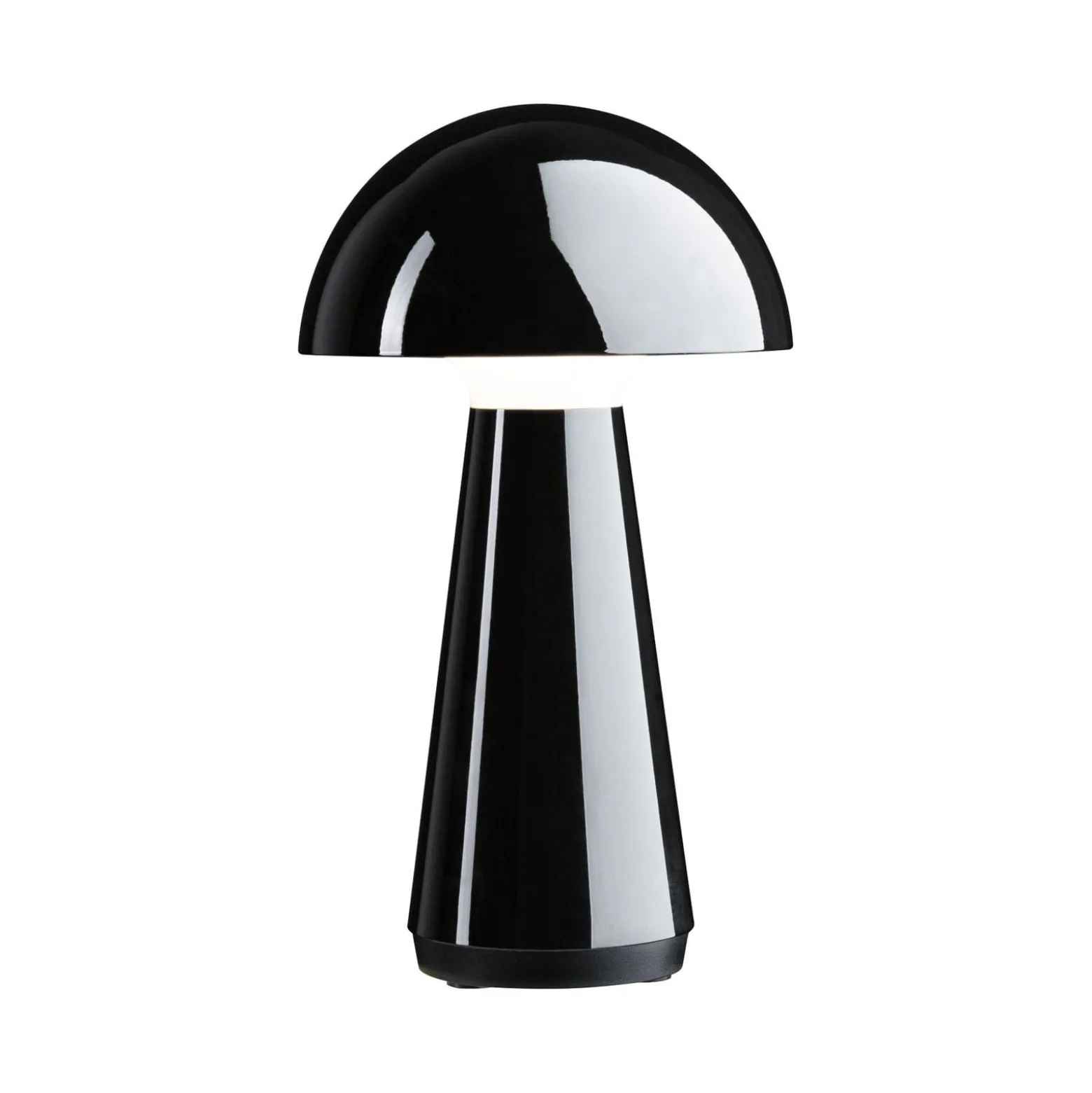 Paulmann LED-Akku-Tischlampe Onzo, schwarz, Kunststoff, IP44