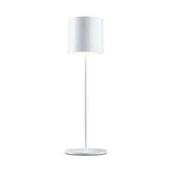 Paulmann LED-Akku-Tischleuchte Tuni, weiß, Kunststoff, IP44