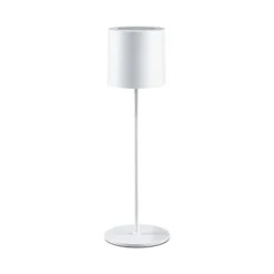 Paulmann LED-Akku-Tischleuchte Tuni, weiß, Kunststoff, IP44