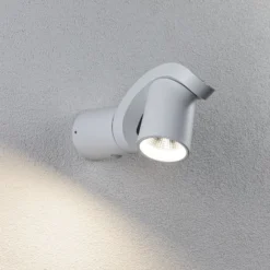 Paulmann LED-Außenwandleuchte Cuff, Sensor, weiß
