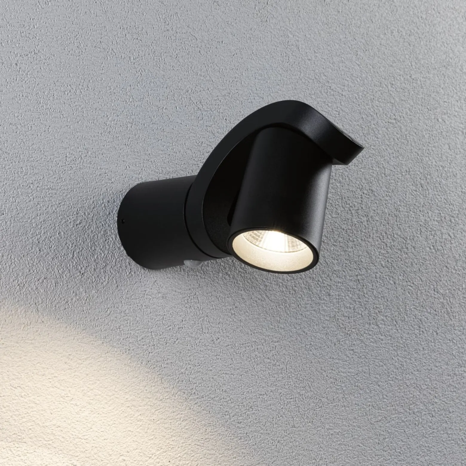 Paulmann LED-Außenwandleuchte Cuff, Sensor, anthrazit