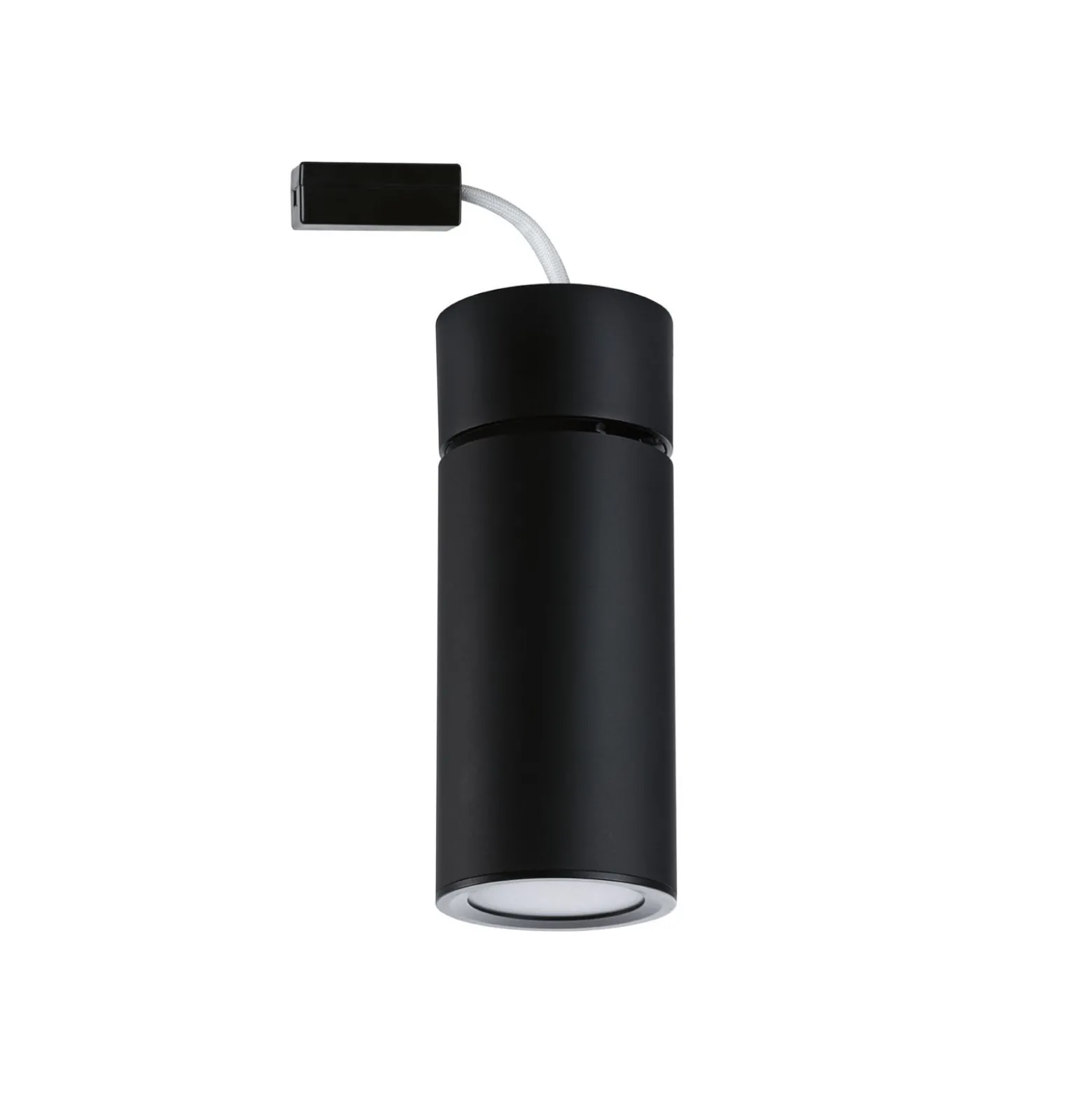 Paulmann LED-Deckenlampe Turnal Coin schwarz Metall 2.700 K