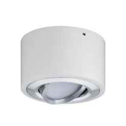 Paulmann LED-Deckenleuchte Argun, weiß, Ø 10 cm, Metall