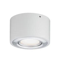 Paulmann LED-Deckenleuchte Argun, weiß, Ø 10 cm, Metall