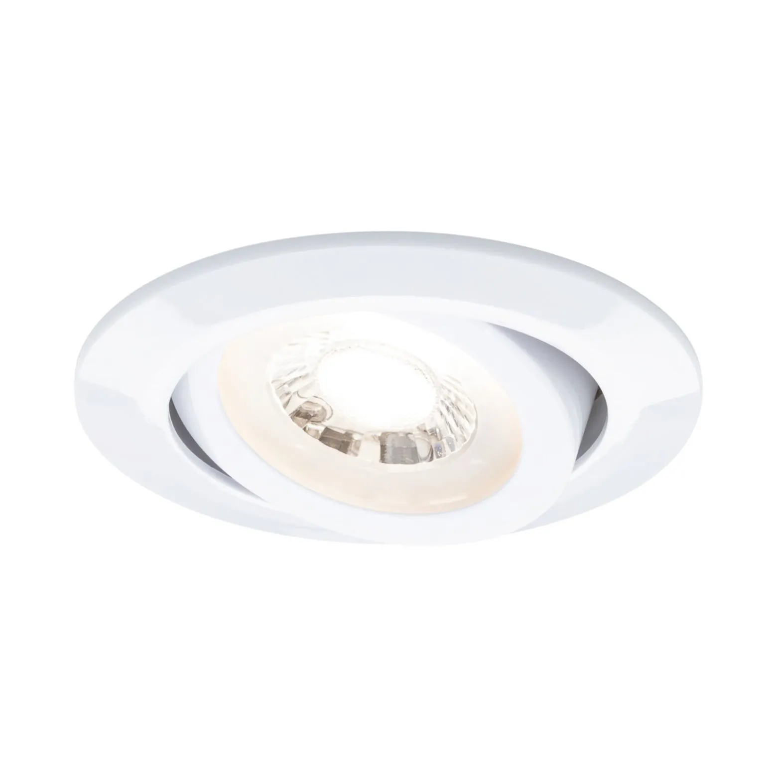 Paulmann LED-Einbaulampe, weiß Ø 8 cm 4,8 W ein/aus 10er-Set