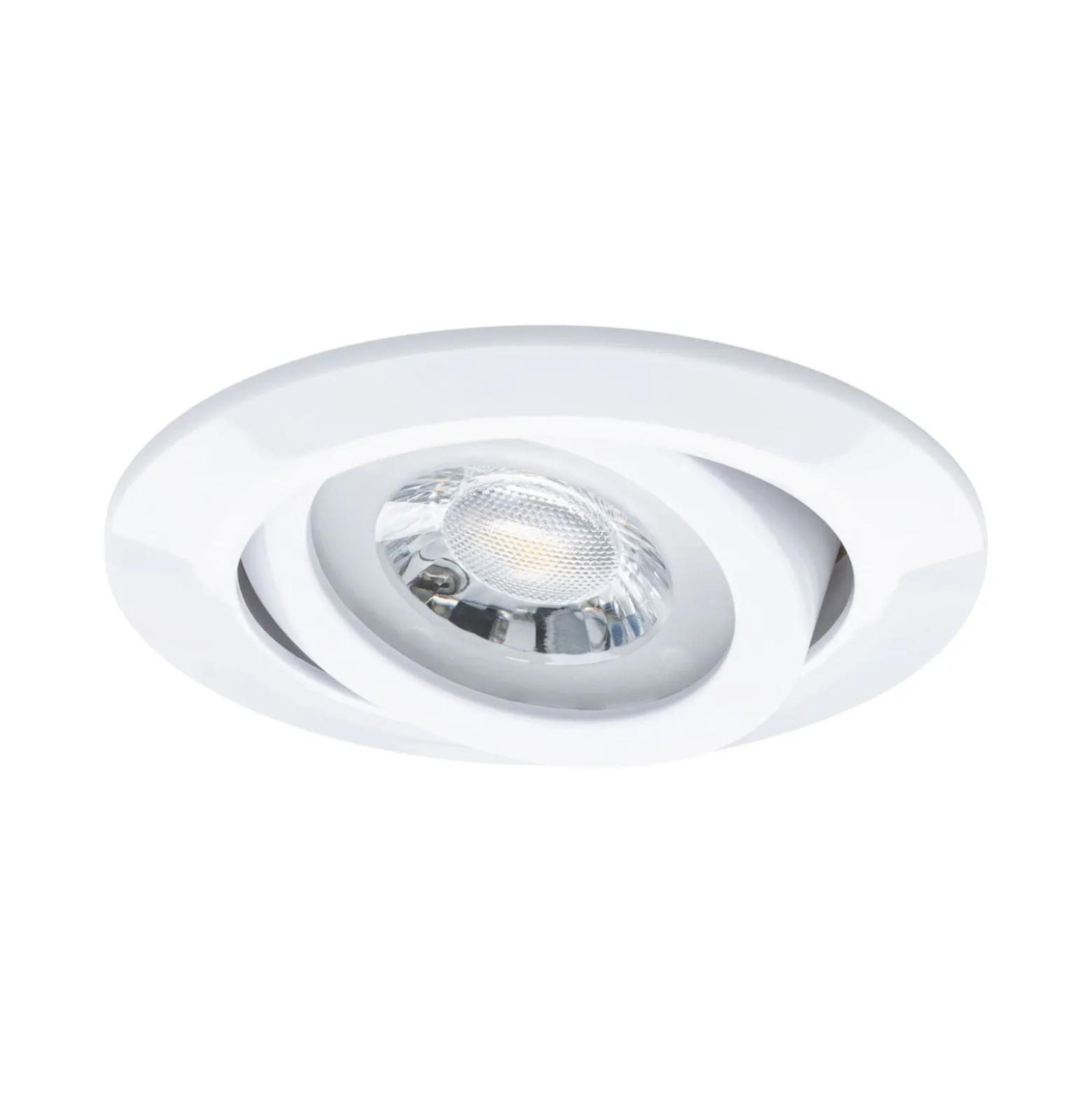Paulmann LED-Einbaulampe, weiß Ø 8 cm 4,8 W ein/aus 10er-Set