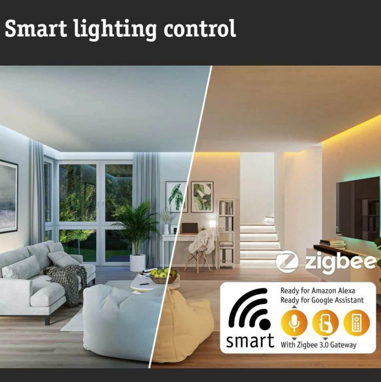 Paulmann LED-Einbauspot Nova Coin Smart weiß CCT 3er 8,4 cm