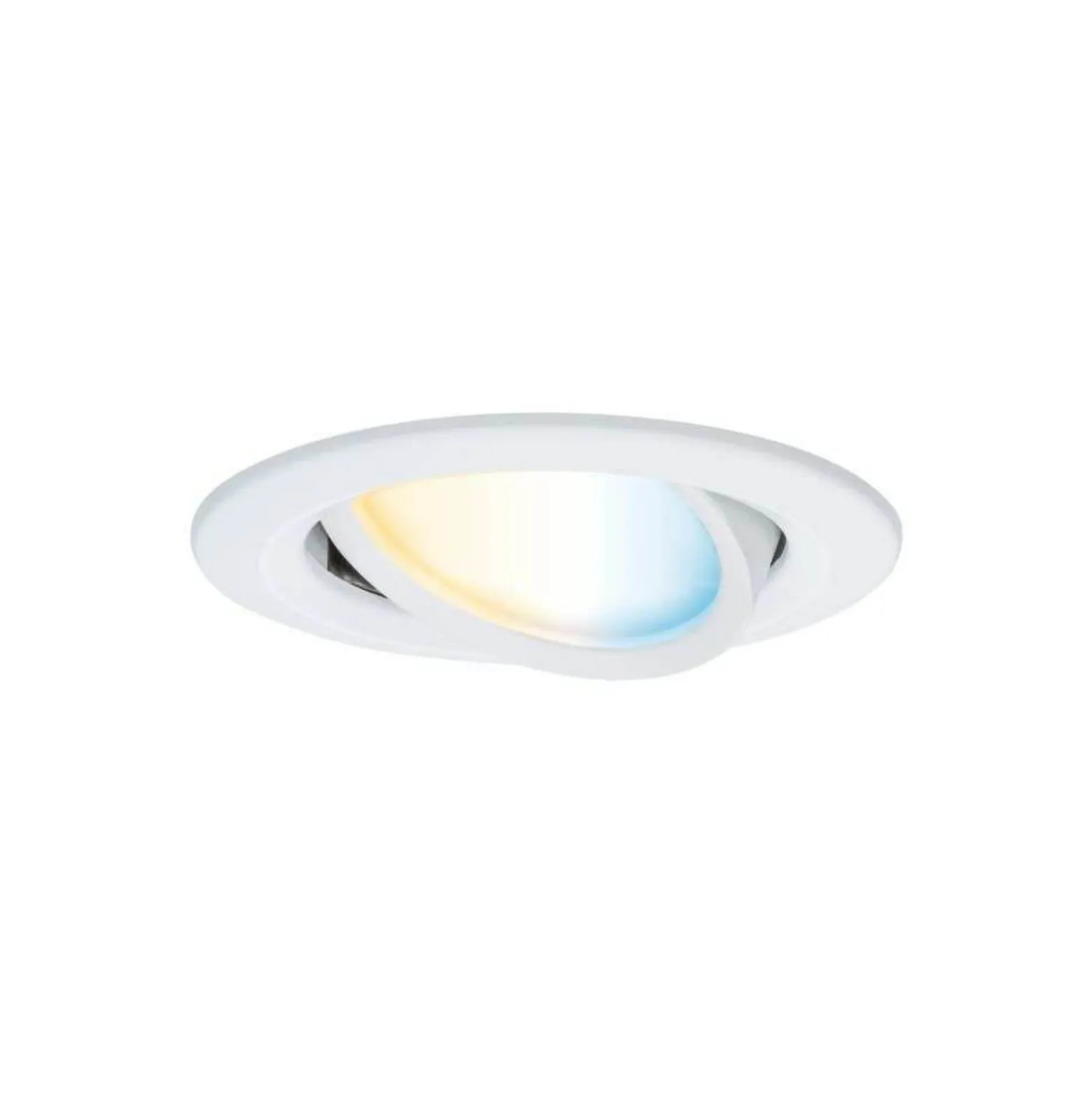 Paulmann LED-Einbauspot Nova Coin Smart weiß CCT 3er 8,4 cm