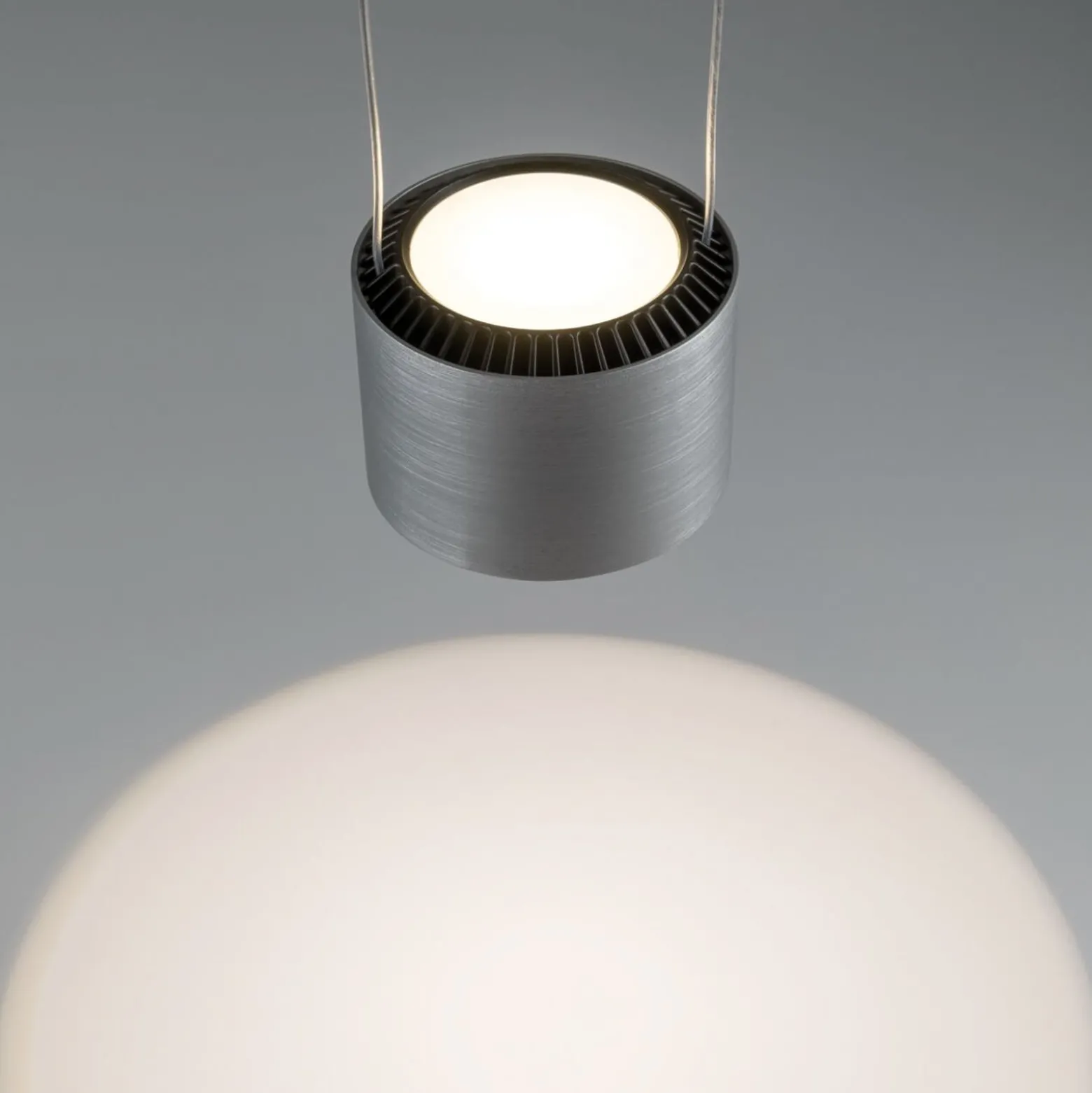 Paulmann LED-Hängelampe Aldan, aluminium, dimmbar, 3-flg.