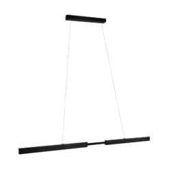 Paulmann LED-Hängelampe Aptare, schwarz, 2700K, smart, dim.