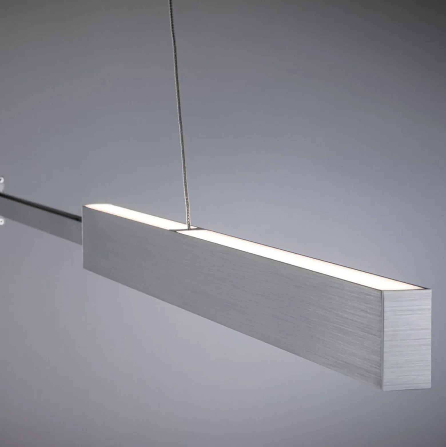 Paulmann LED-Hängelampe Aptare, alu, 2700K, smart, dim.
