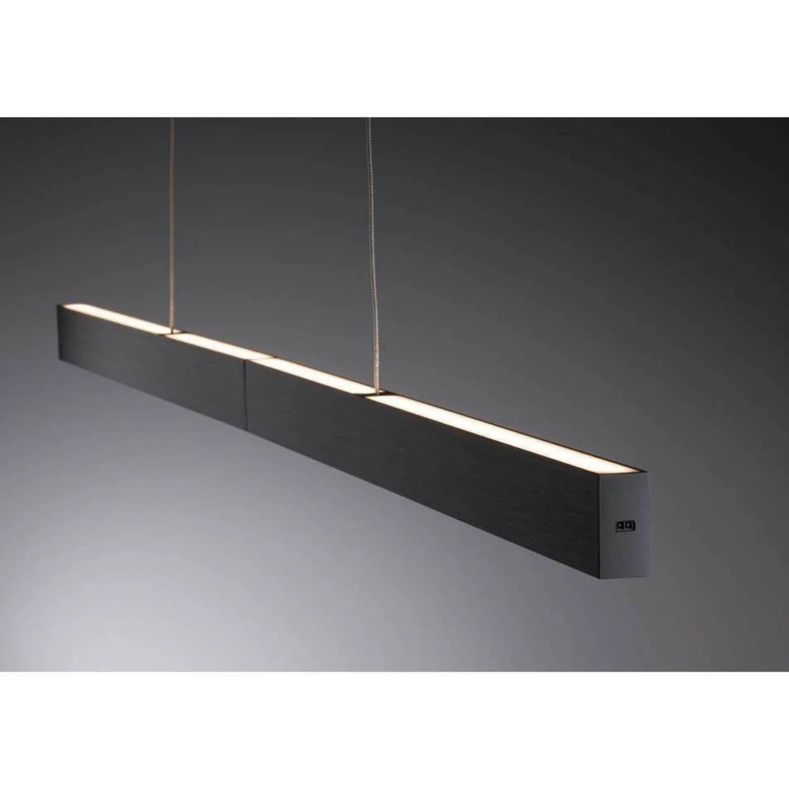 Paulmann LED-Hängelampe Aptare, schwarz, Sensor, dimmbar