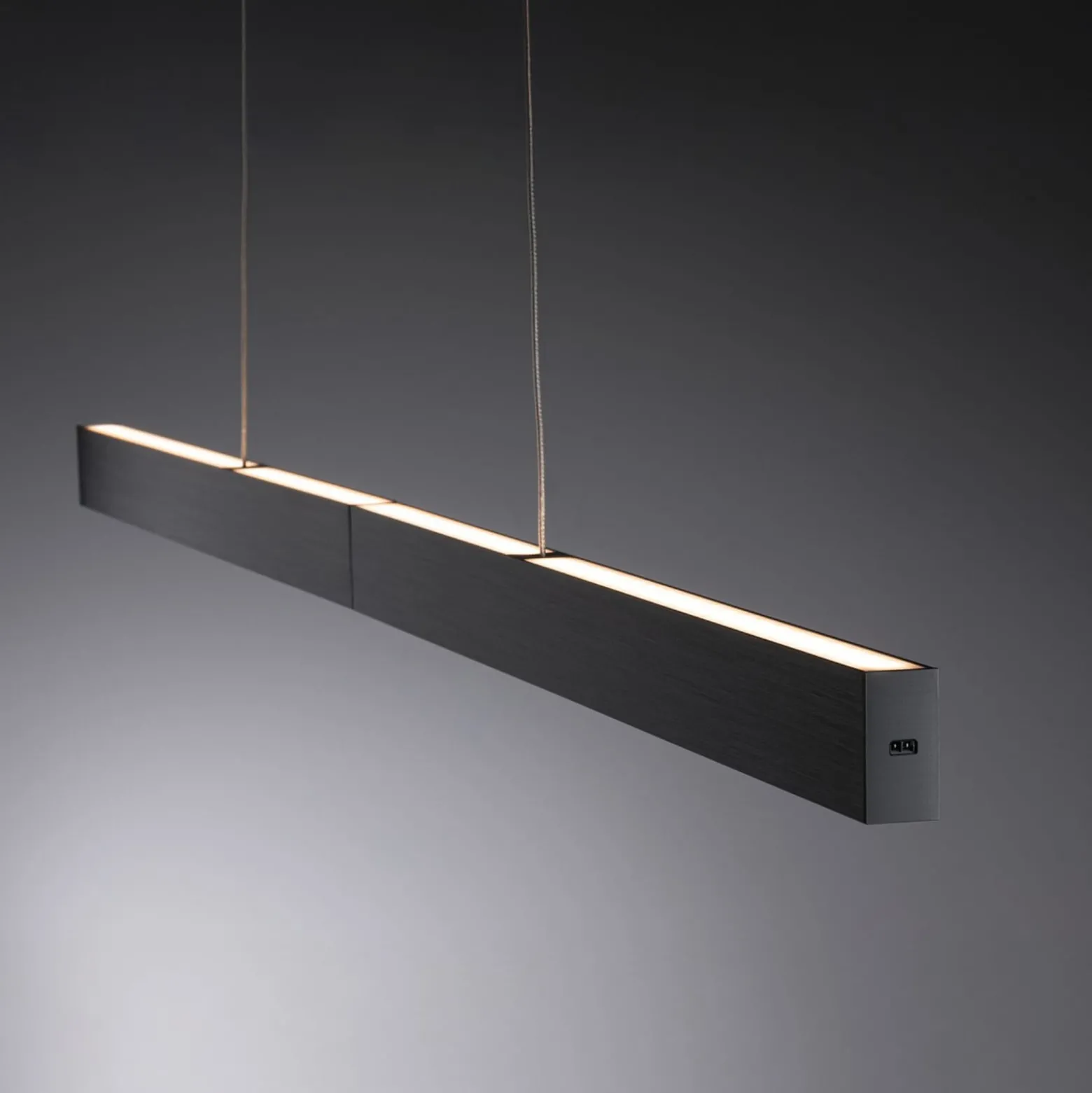 Paulmann LED-Hängelampe Aptare, schwarz, Sensor, dimmbar