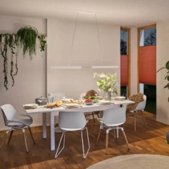 Paulmann LED-Hängelampe Aptare, weiß, 2700K, smart, dim.