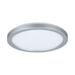 Paulmann LED-Panel Atria Shine chrom Ø19cm 3000K an/aus IP20