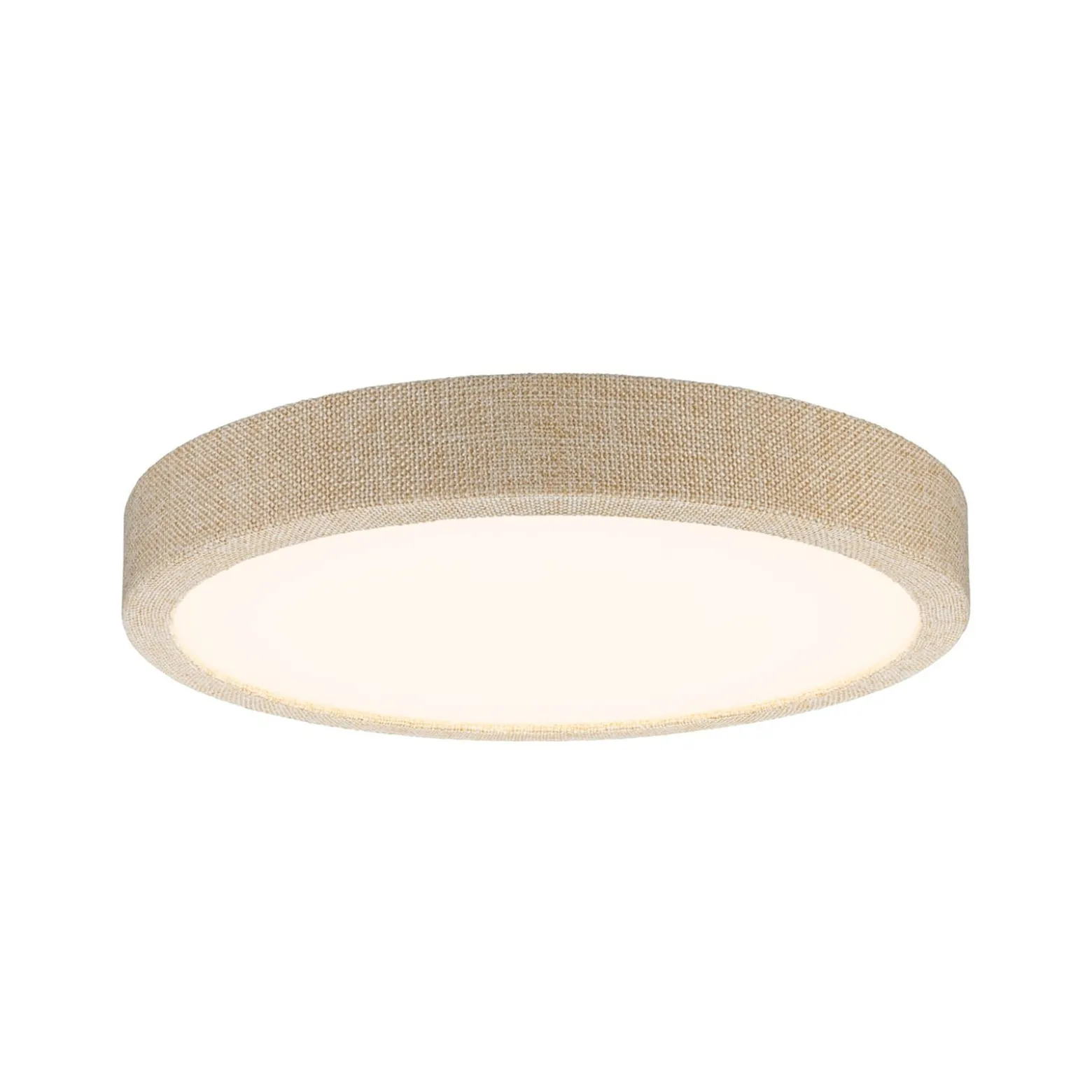 Paulmann LED-Panel Cosara, Ø 30 cm, beige, IP44, 3000K
