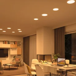 Paulmann LED-Panel Veluna 3.000K rund 7,5cm