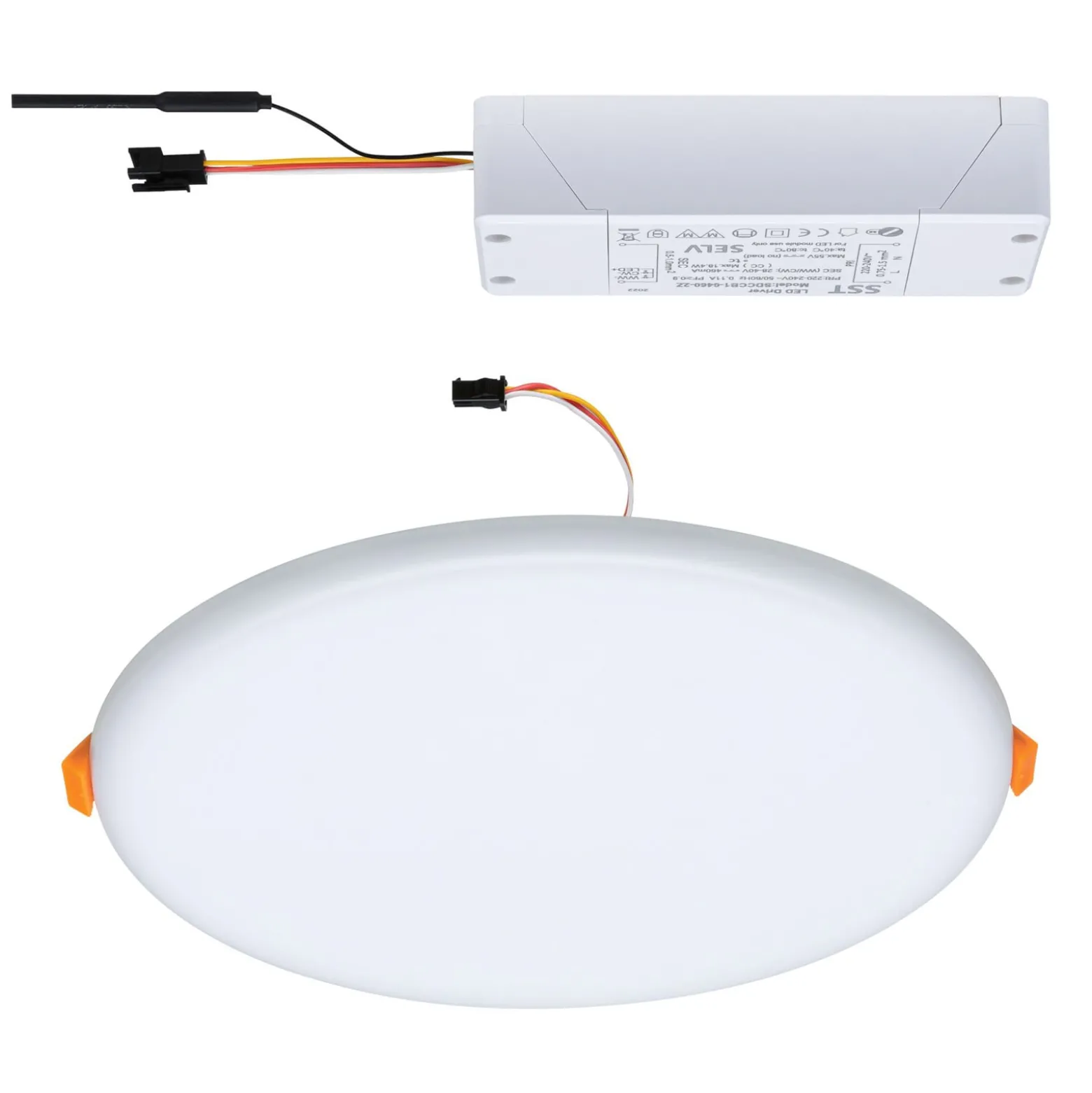 Paulmann LED-Panel Veluna rund CCT ZigBee 21,5cm