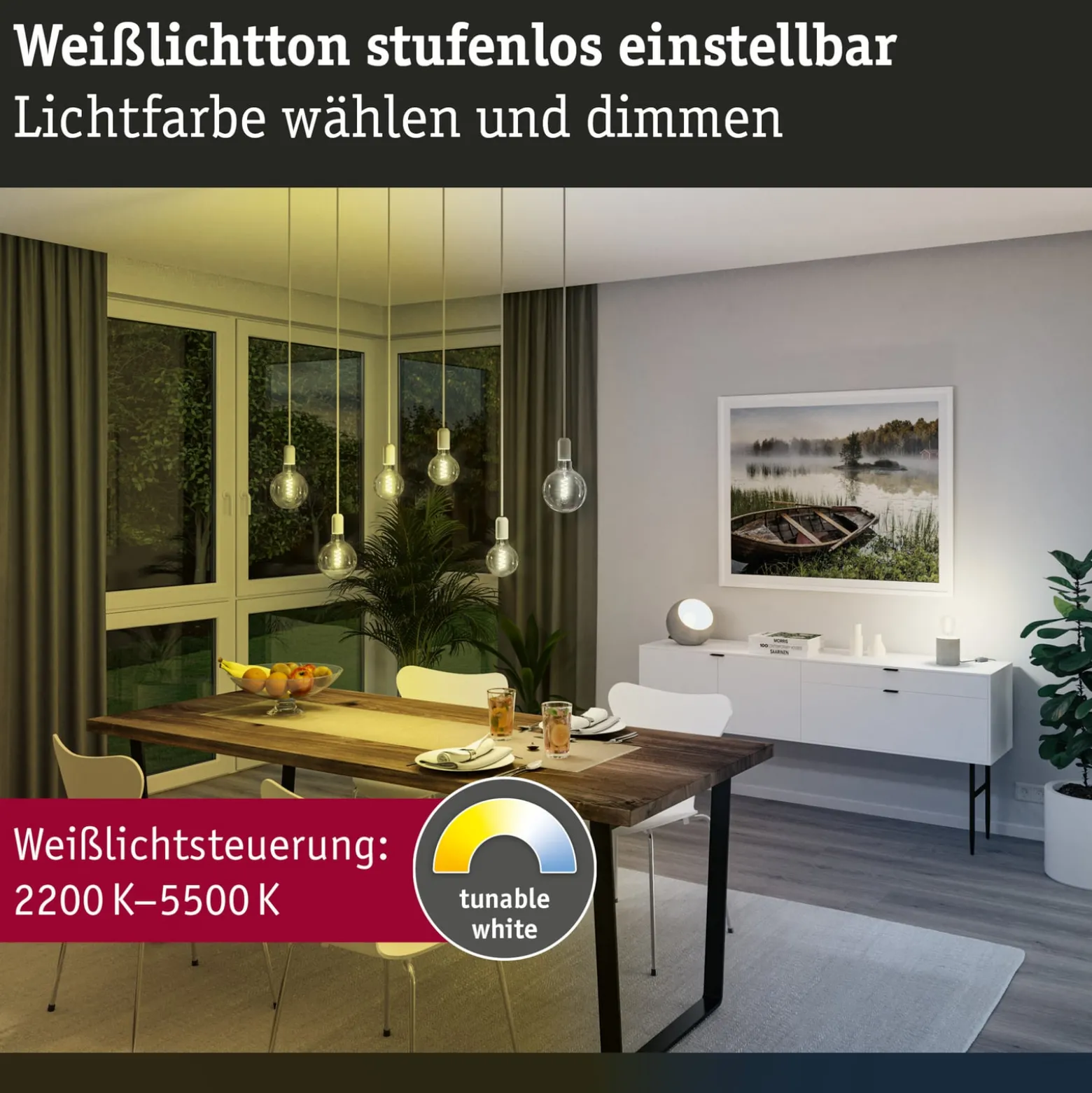 Paulmann LED-Rustika Zigbee E27 7,5W CCT dim gold