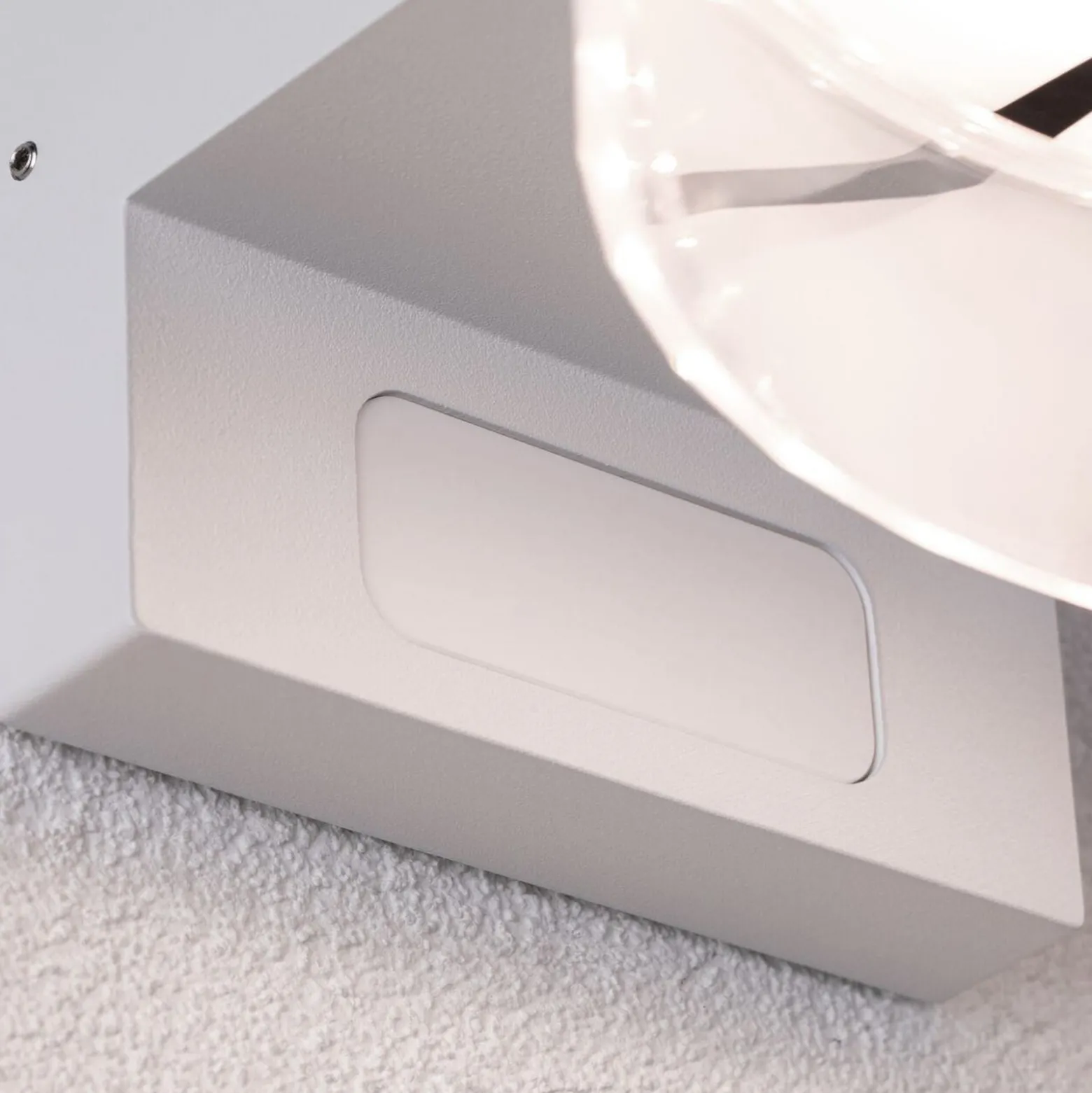 Paulmann LED-Sensor-Außenwandleuchte Capera weiß Metall IP44