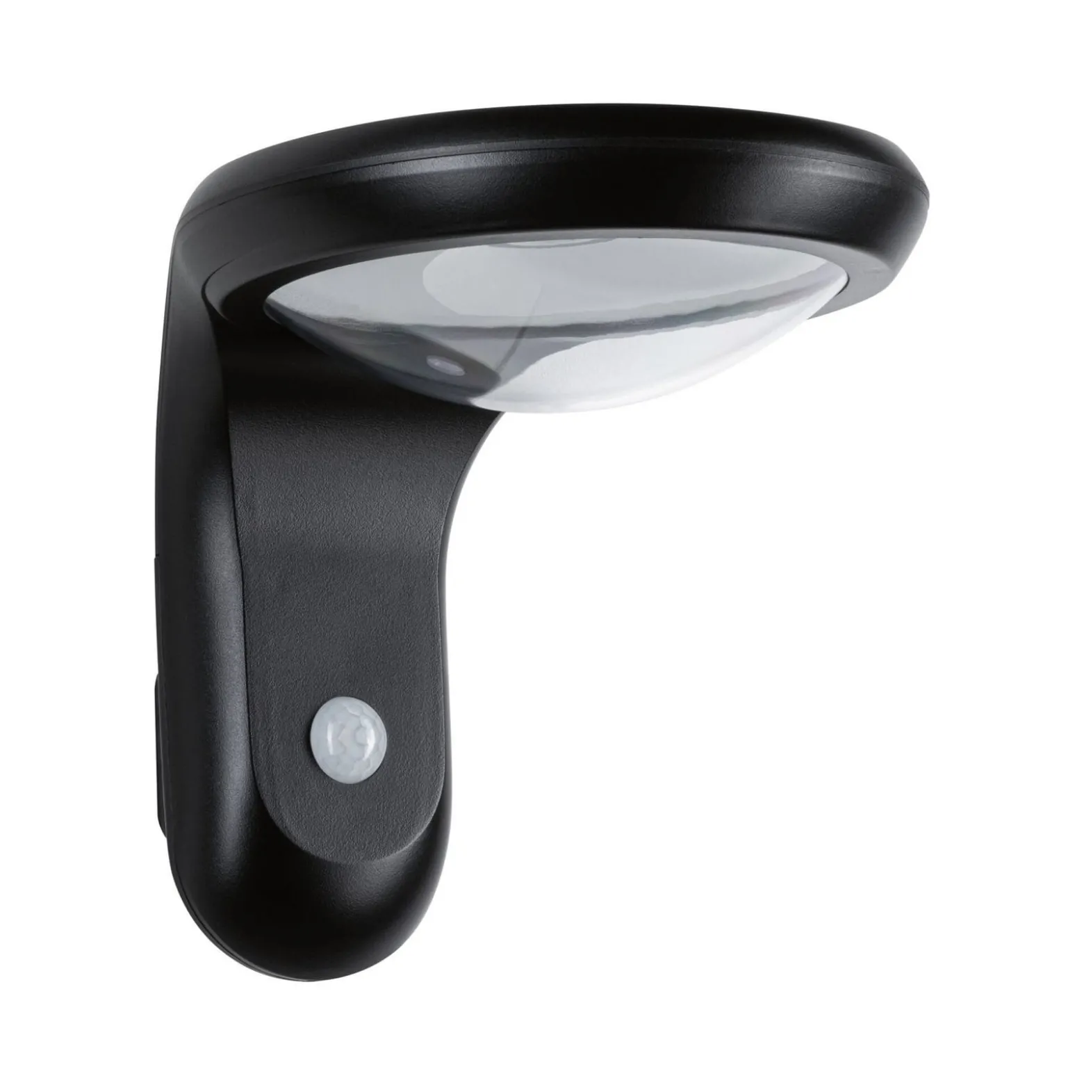 Paulmann LED-Solar-Außenwandlampe Diskola, Sensor, anthrazit