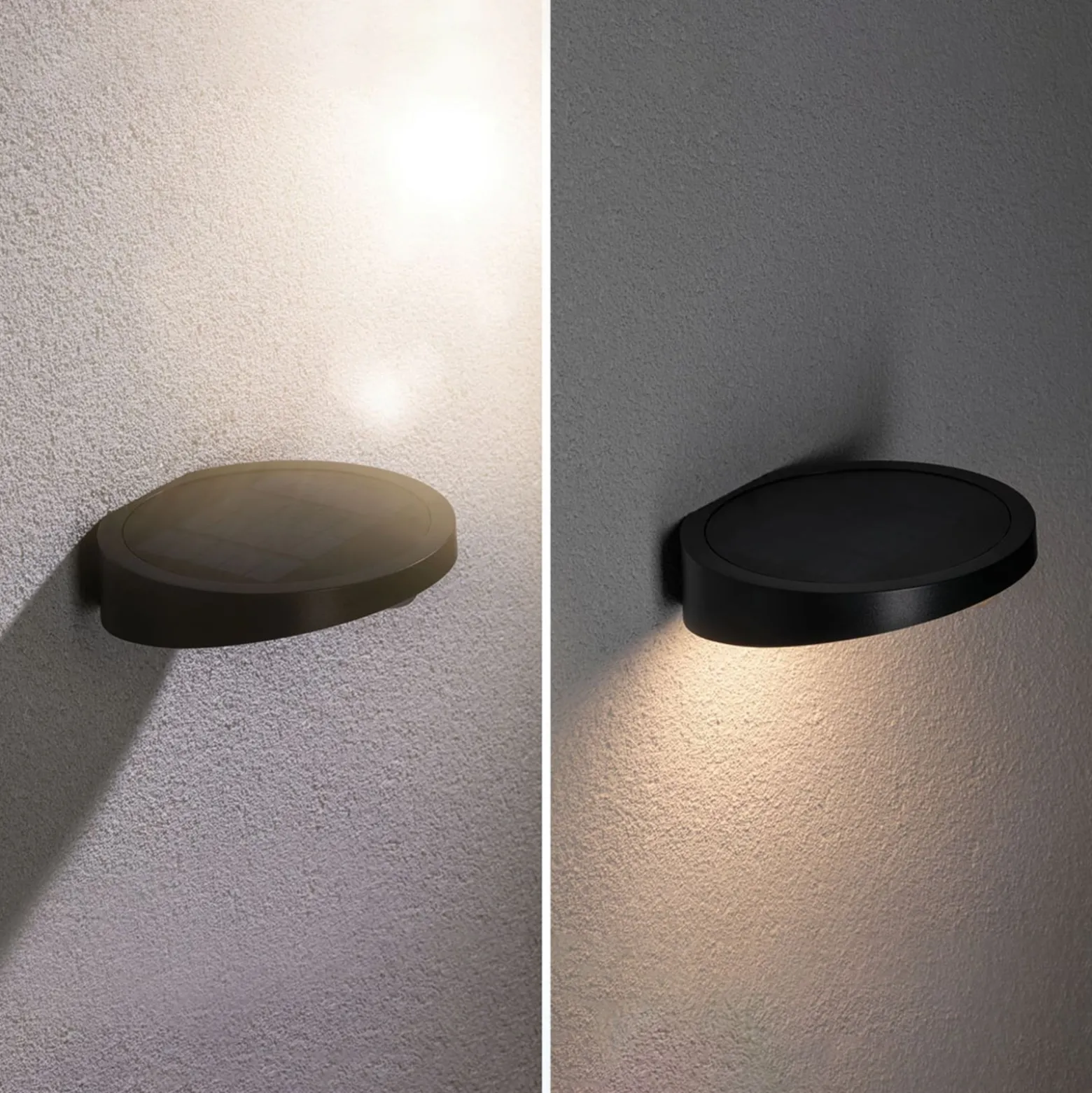 Paulmann LED-Solar-Außenwandlampe Ryse, anthrazit