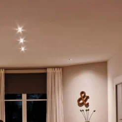 Paulmann LED-Spot Nova Coin 3er eisen schwenkbar 2.700 K