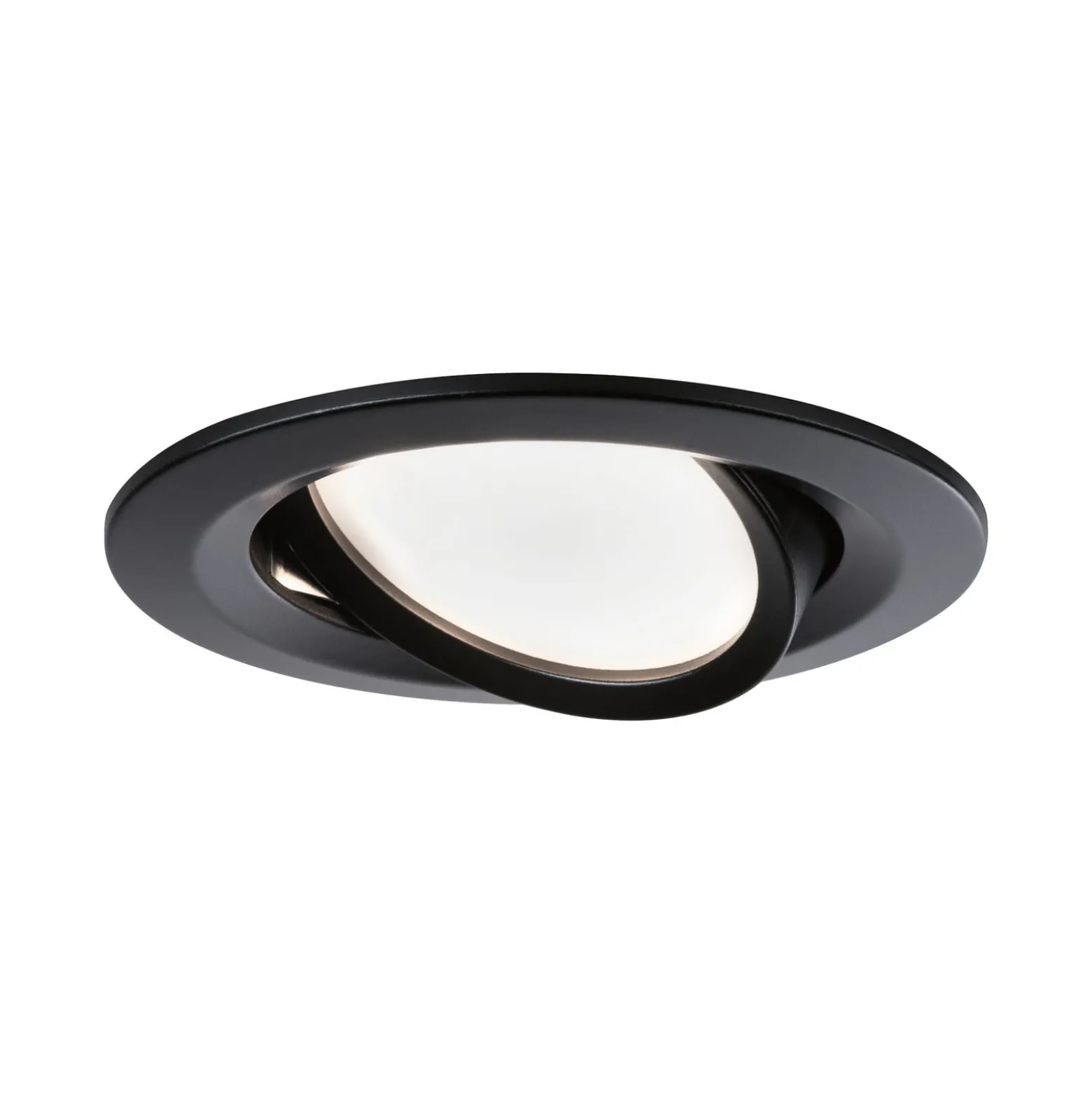 Paulmann LED-Spot Nova Coin 3er schwarz schwenkbar 2.700 K