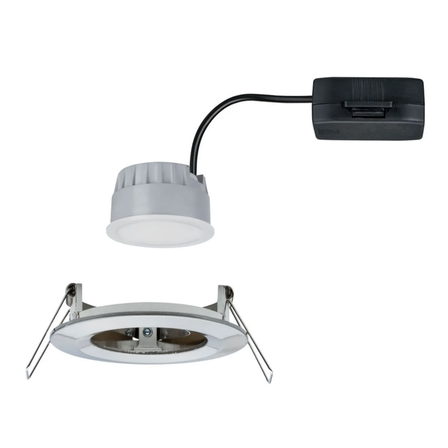 Paulmann LED-Spot Nova Coin rund, dimmbar, Eisen