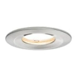 Paulmann LED-Spot Slim Coin, dimmbar, IP65, Eisen