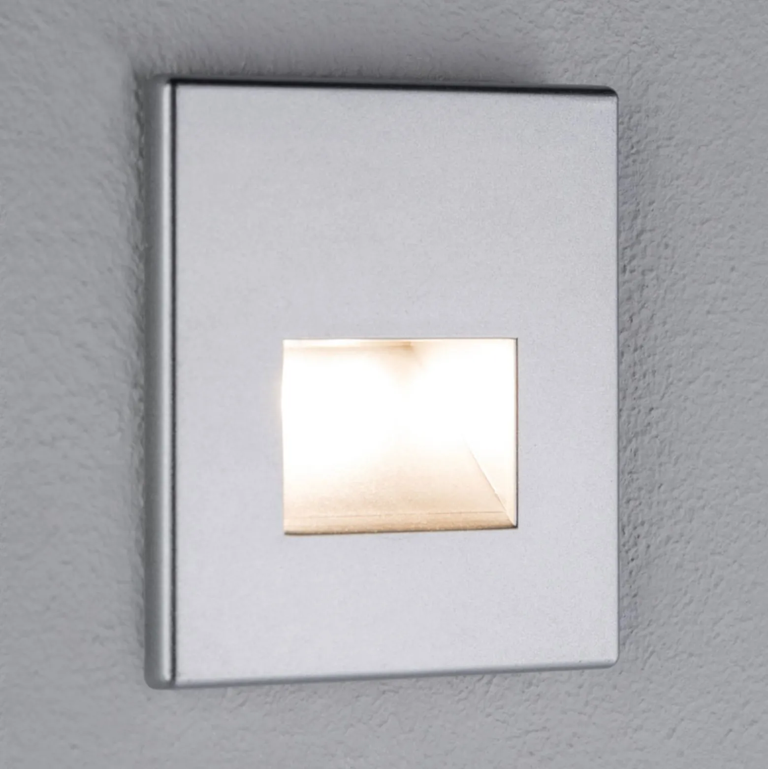 Paulmann LED-Wandeinbauleuchte EDGE, chrom matt
