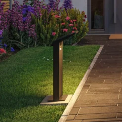 Paulmann LED-Wegeleuchte Juntea, Alu, anthrazit, Sensor
