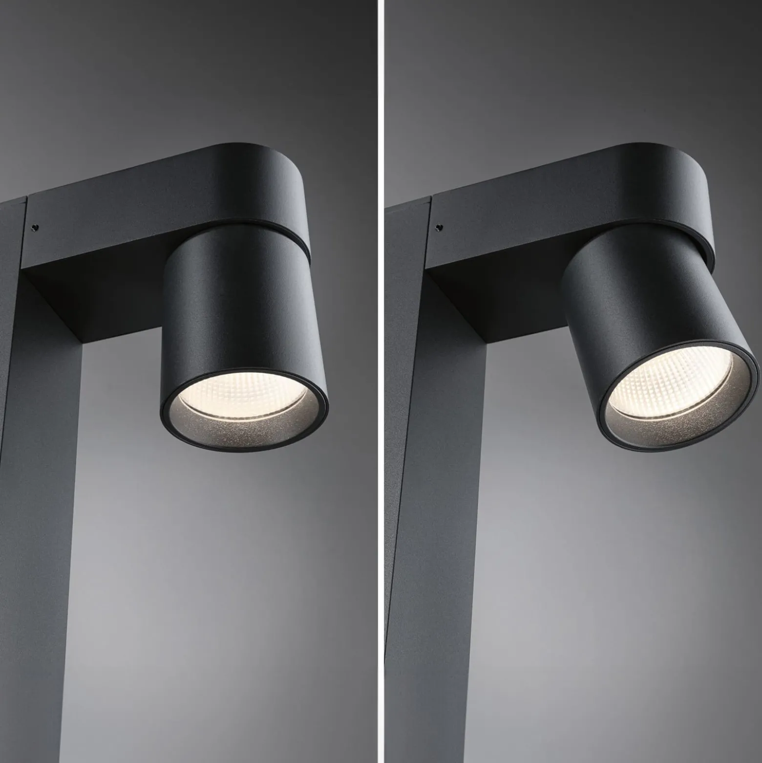 Paulmann LED-Wegeleuchte Kimu 1, anthrazit, 3.000 K