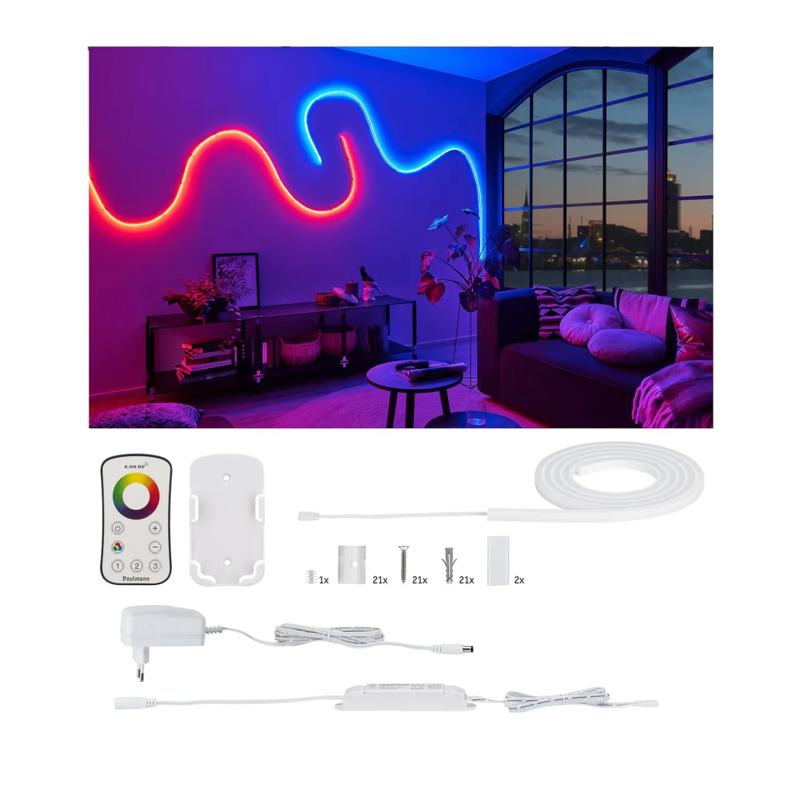 Paulmann MaxLED Flow Basisset RGB 1,5 m
