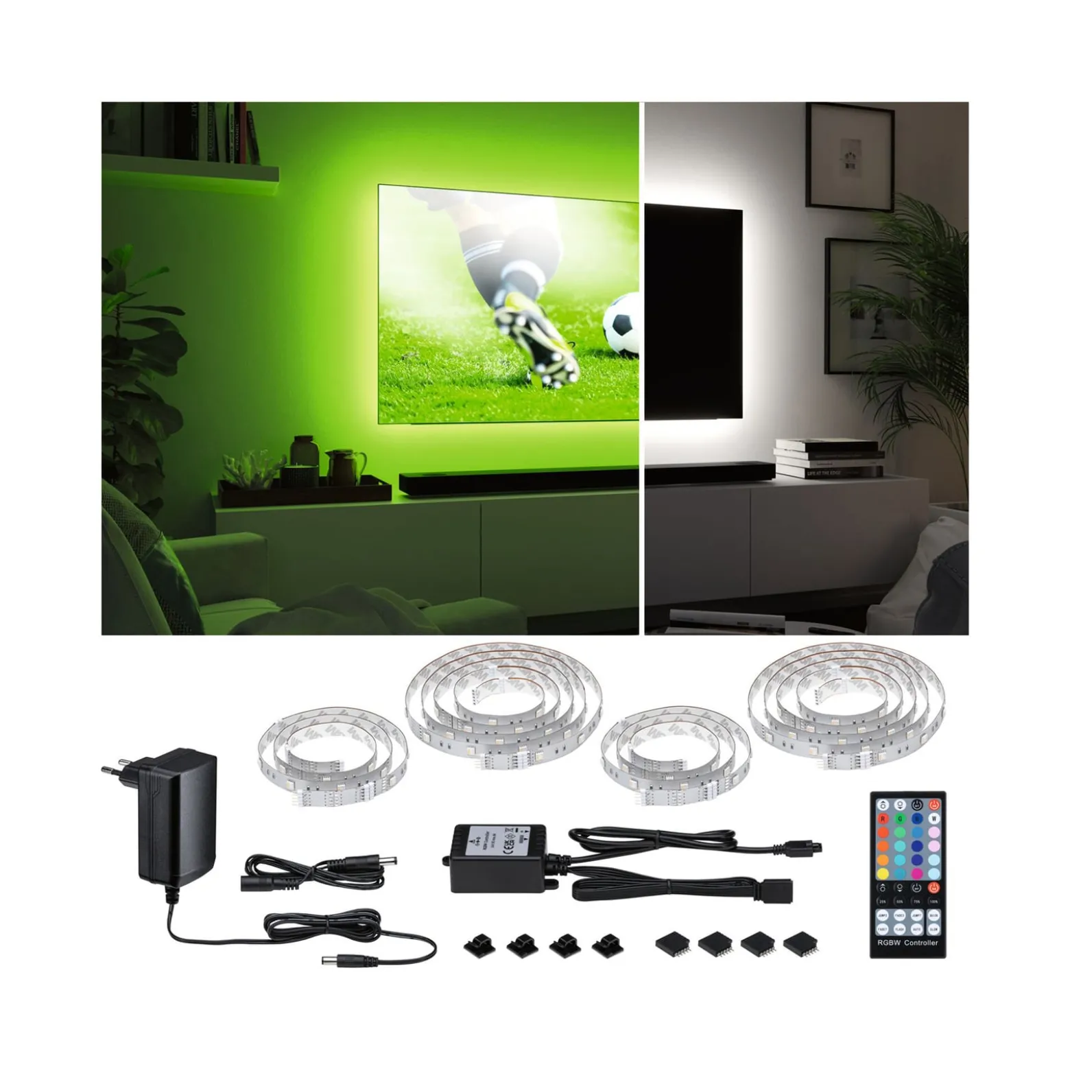 Paulmann MaxLED 250 RGBW Comfort Set TV 65 Zoll