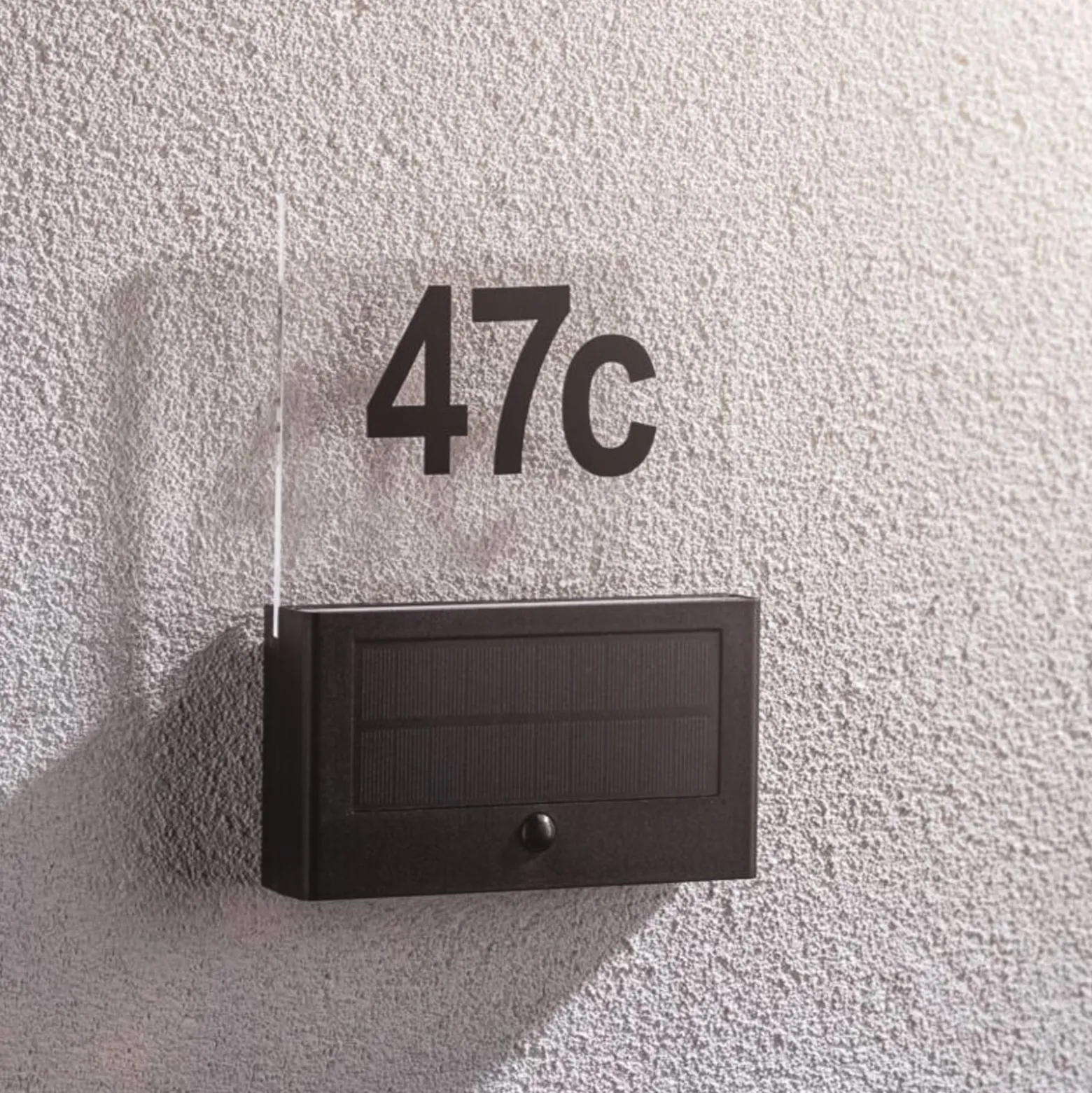 Paulmann Neda Solar-LED-Hausnummernleuchte Sensor
