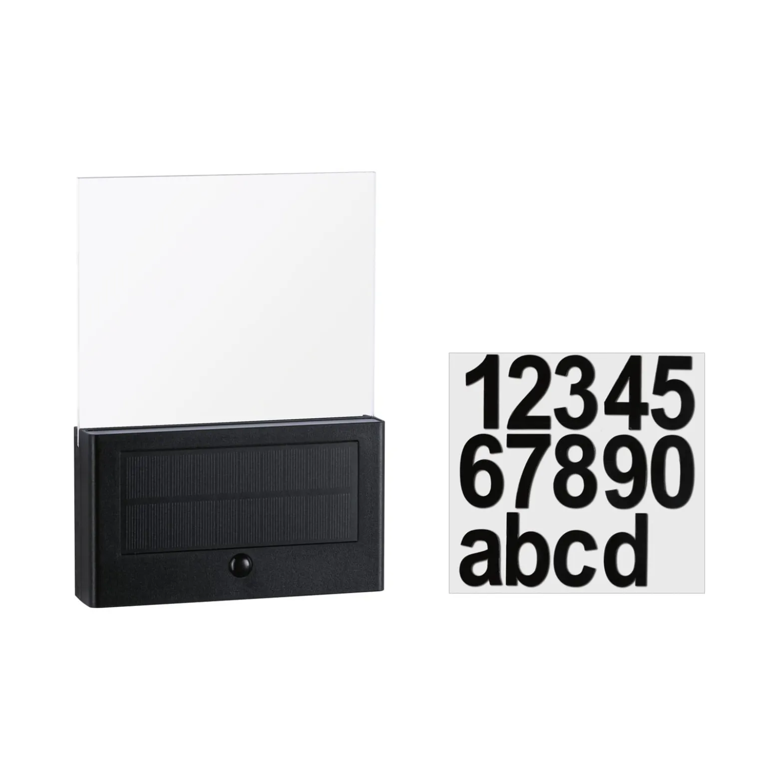 Paulmann Neda Solar-LED-Hausnummernleuchte Sensor