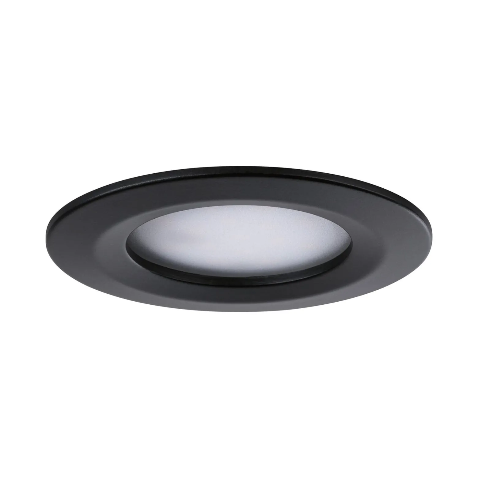 Paulmann Nova Coin 3x rund 3Stepdim starr schwarz