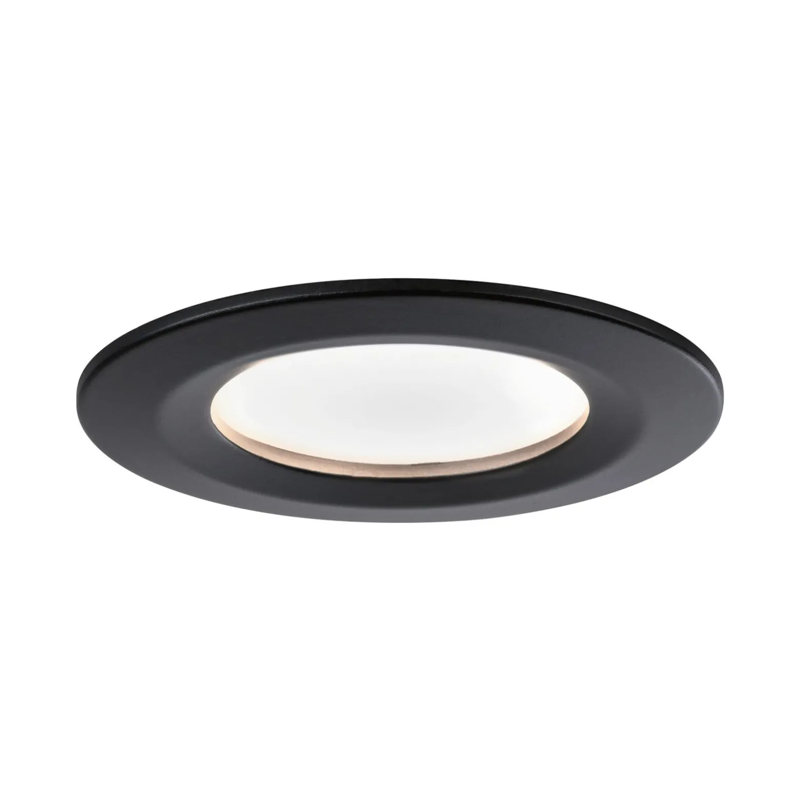 Paulmann Nova Coin 3x rund 3Stepdim starr schwarz