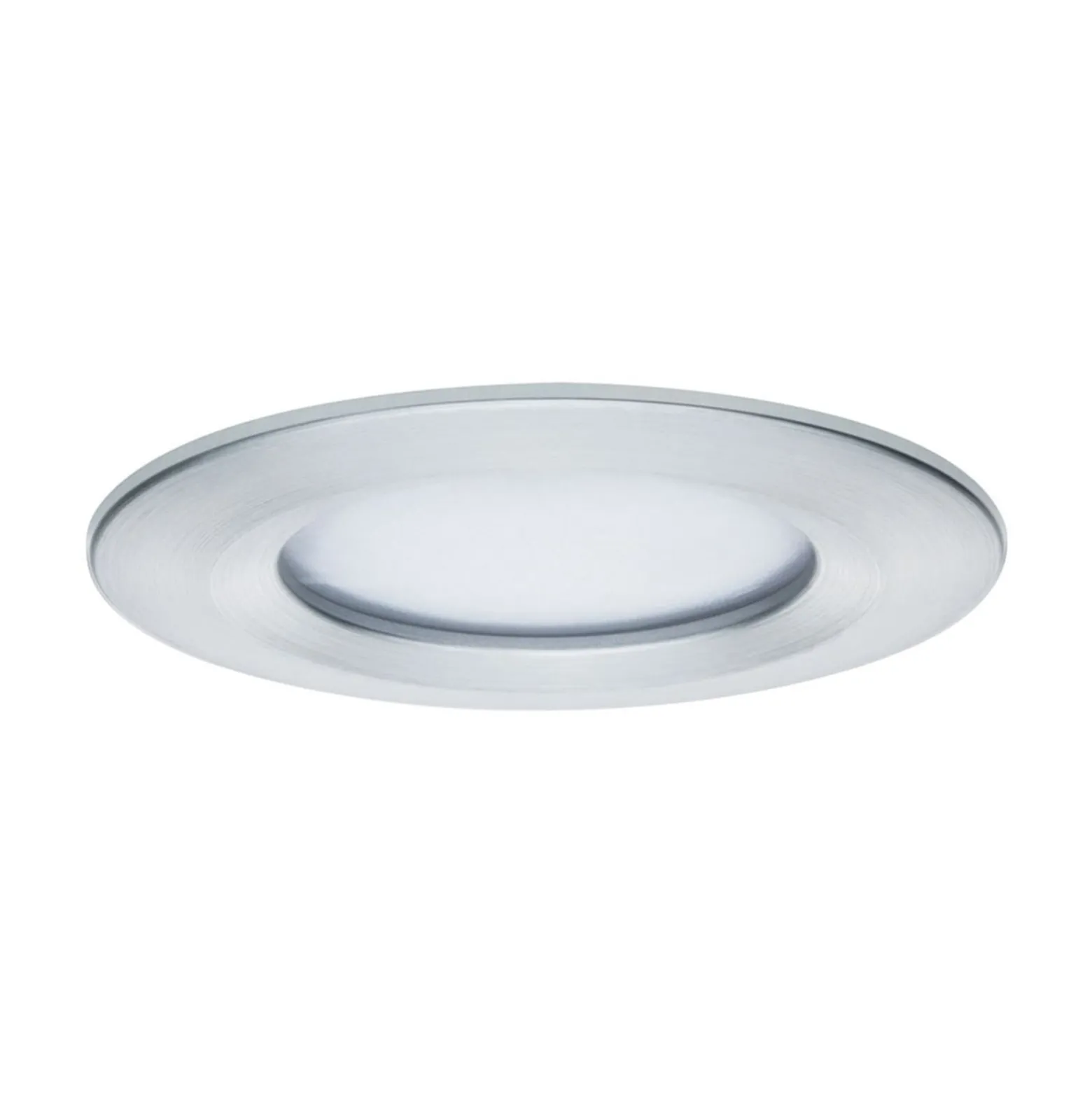 Paulmann Nova LED-Einbauspot 3er rund starr alu